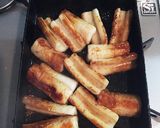 簡単!お弁当。ちくわと卵の焼肉のタレ炒め作り方3写真
