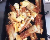 簡単!お弁当。ちくわと卵の焼肉のタレ炒め作り方4写真