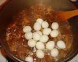 八丁味噌ですじ煮混み♪作り方5写真
