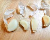 レンジ２0秒！簡単にニンニクの皮剥けたよ作り方2写真