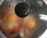 金時にんじんの巣ごもり卵(焼き豚入り)作り方5写真