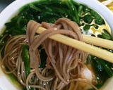 旬のほうれん草をお蕎麦で作り方6写真