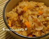 m炊飯器でシンプル中華おこわ作り方7写真