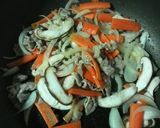 ほっとする味☆けんちん風どんぶり作り方3写真