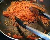 簡単！1番おいしい♡トマトソースパスタ作り方6写真