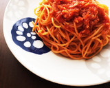 簡単！1番おいしい♡トマトソースパスタ作り方7写真