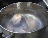 フワフワ・コリコリ食感！鶏つくね鍋作り方2写真