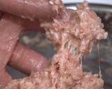 フワフワ・コリコリ食感！鶏つくね鍋作り方4写真