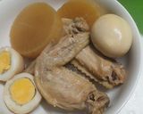 手抜き！超簡単！めんつゆで手羽先大根ｗ作り方9写真