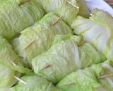 餃子でロール白菜!作り方7写真