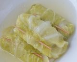 餃子でロール白菜!作り方11写真
