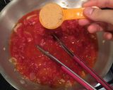 ＊チキンのトマトクリームパスタ＊作り方5写真