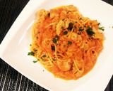 ＊チキンのトマトクリームパスタ＊作り方9写真