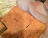 トマトジュースで鱈と厚揚げ煮込み作り方1写真