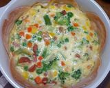 餃子の皮でお花みたいなキッシュ作り方12写真