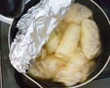 お餅のロールキャベツ作り方7写真