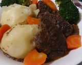 すじ肉やわらか⁉ビーフシチュー作り方3写真