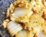 白菜の卵煮♪作り方4写真