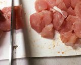 簡単★ササミの梅チーズ焼き作り方3写真