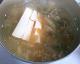 白滝 豆腐 ネギの 中華風 味噌煮込み!作り方6写真