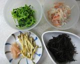 箸休めに☆ひじきの酢の物作り方1写真
