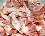 豚肉切り落としでネギあんかけ作り方1写真