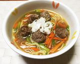 簡単！豚ひき肉で！肉だんごの甘酢あんかけ作り方10写真