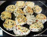 １月７日☆七草餡かけ豆腐ハンバーグ♪作り方1写真