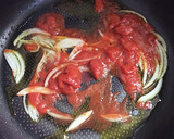 ★簡単★桜エビと豆苗のトマトパスタ作り方3写真
