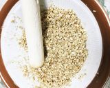 ★濃厚★水菜のごまマヨ明太和え作り方3写真