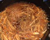 ご飯に合う♪ゴボウと牛肉の早煮作り方3写真