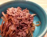 ご飯に合う♪ゴボウと牛肉の早煮作り方6写真