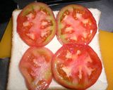 トマハニ食パンに乗せちゃいました★作り方1写真