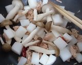 新食感！ツナと角切り大根のみぞれパスタ作り方4写真