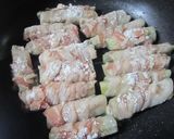 ごぼうと豚のロール巻きdeシャキシャキ作り方6写真
