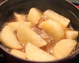 ぶり大根✿昆布入り作り方4写真