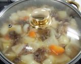 母の味‥ 薄切り肉のシンプル シチュー作り方4写真