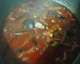 ベーコンと茄子の簡単！トマトソースパスタ作り方6写真