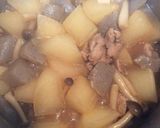 鶏肉と大根とこんにゃくの照り煮作り方10写真