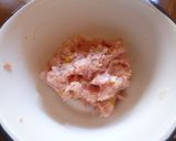鶏団子と豆苗のお鍋♪作り方1写真