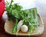 電子レンジでつくる七草粥作り方2写真