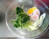 ぱぱっと簡単！我が家のお雑煮は卵入り♪作り方1写真