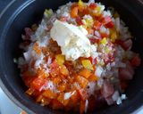 ストウブ１８でチキンライス作り方6写真