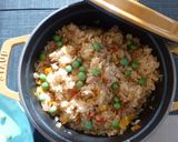 ストウブ１８でチキンライス作り方9写真