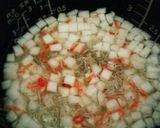 七草おこわ風炊き込みご飯作り方3写真
