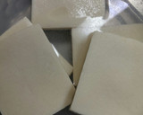 高野豆腐ととりむね肉のこってり炒め作り方1写真