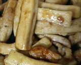 高野豆腐ととりむね肉のこってり炒め作り方6写真