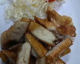 高野豆腐ととりむね肉のこってり炒め作り方7写真
