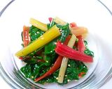 きれい野菜☆スイスチャードの浅漬け作り方4写真