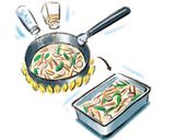 マービー 照り焼きハンバーグ・ナムル添え作り方3写真